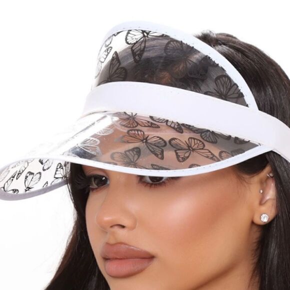 Clear Butterfly Visor  - Picture 5 of 5